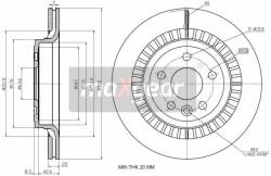 MAXGEAR Disc frana MAXGEAR 19-2335 - centralcar