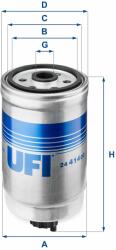 UFI filtru combustibil UFI 24.414. 00