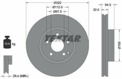 TEXTAR Disc frana TEXTAR 92163505 - centralcar