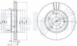 DELPHI Tarcza Ham. Przod - centralcar - 147,23 RON