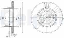 DELPHI Tarcza Ham. Przod - centralcar - 148,23 RON