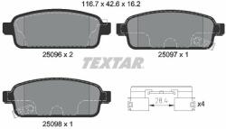 TEXTAR set placute frana, frana disc TEXTAR 2509606 - centralcar