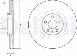 DELPHI Tarcza Ham. Przod - centralcar - 313,65 RON