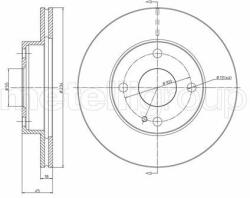 METELLI Disc frana METELLI 23-0276