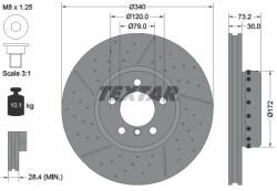 TEXTAR Disc frana TEXTAR 92265025 - centralcar