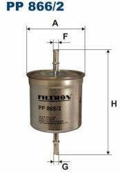FILTRON filtru combustibil FILTRON PP 866/2 - centralcar