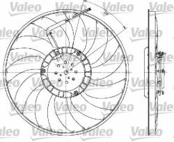 VALEO Ventilator, radiator VALEO 698610