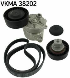 SKF Set curea transmisie cu caneluri SKF VKMA 38202 - centralcar