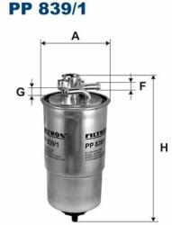 FILTRON filtru combustibil FILTRON PP 839/1 - centralcar