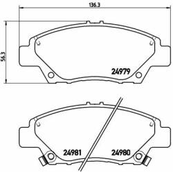 BREMBO BRE-P28050