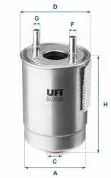 UFI filtru combustibil UFI 24.147. 00