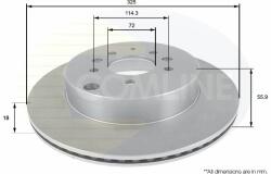 COMLINE Disc frana COMLINE - centralcar - 238,30 RON