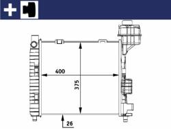 MAHLE Chlodnica Wody - centralcar - 267,48 RON