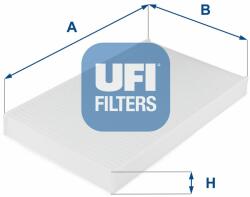 UFI Filtru, aer habitaclu UFI 53.038. 00
