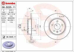 BREMBO Bre-08. D225.11