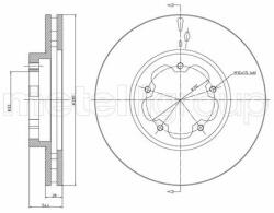 METELLI Disc frana METELLI 23-0898