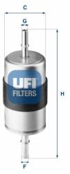 UFI filtru combustibil UFI 31.944. 00