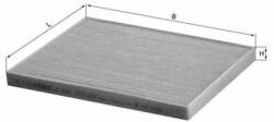 MAHLE Filtr Kabiny Suzuki - centralcar - 63,01 RON