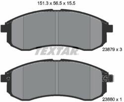 TEXTAR set placute frana, frana disc TEXTAR 2387902 - centralcar