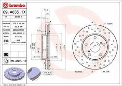 BREMBO Bre-09. A865.1x