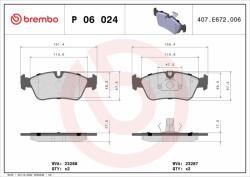 BREMBO BRE-P06024