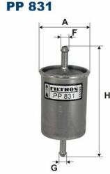 FILTRON filtru combustibil FILTRON PP 831 - centralcar