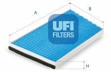 UFI Filtru, aer habitaclu UFI 34.131. 00