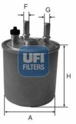 UFI filtru combustibil UFI 24.073. 00