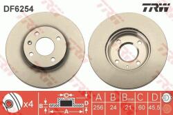 TRW Disc frana TRW DF6254 - centralcar