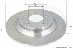 COMLINE Disc frana COMLINE - centralcar - 147,04 RON