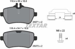 TEXTAR set placute frana, frana disc TEXTAR 2507103 - centralcar