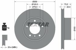 TEXTAR Disc frana TEXTAR 92238505 - centralcar