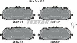 TEXTAR set placute frana, frana disc TEXTAR 2586101 - centralcar