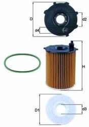 MAHLE Filtr Oleju Citroen - centralcar - 57,13 RON