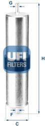 UFI filtru combustibil UFI 31.838. 00