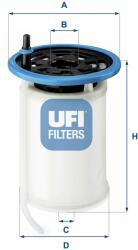 UFI filtru combustibil UFI 26.079. 00