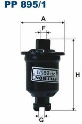 FILTRON filtru combustibil FILTRON PP 895/1 - centralcar
