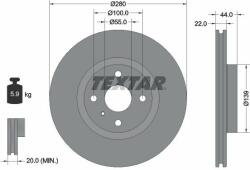 TEXTAR Disc frana TEXTAR 92304205 - centralcar
