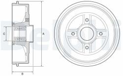 DELPHI Beben Hamulcowy Z Loz - centralcar - 353,39 RON