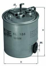 KNECHT filtru combustibil KNECHT KL 188 - centralcar
