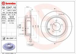 BREMBO Bre-08. C247.11