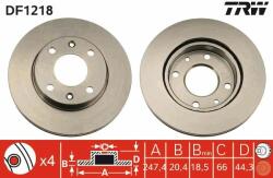 TRW Disc frana TRW DF1218 - centralcar