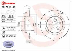 BREMBO Bre-08. A612.41