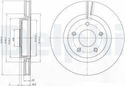 DELPHI Tarcza Ham. Przod - centralcar - 167,23 RON