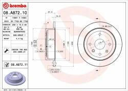 BREMBO Bre-08. A872.11