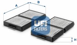 UFI Filtru, aer habitaclu UFI 54.129. 00