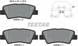 TEXTAR set placute frana, frana disc TEXTAR 2493401 - centralcar