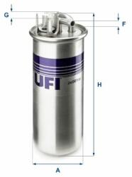 UFI filtru combustibil UFI 24.001. 00