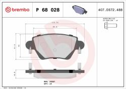 BREMBO BRE-P68028