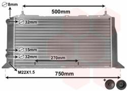 VAN WEZEL Radiator, racire motor VAN WEZEL 03002026